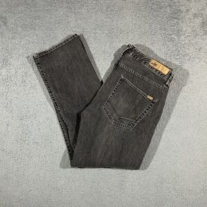 Vans Slim Fit Gray Denim Jeans Mens 36x30 Skater Streetwear #3245